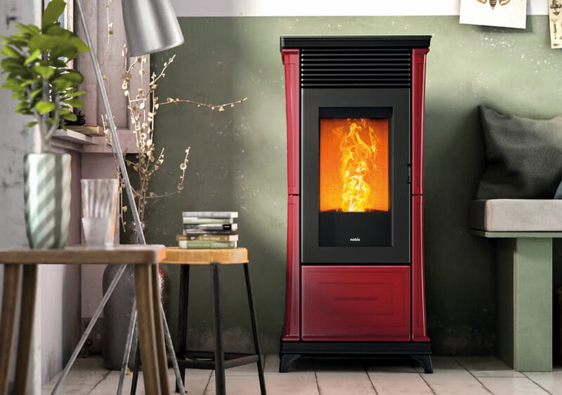Stufa demo pattern rosso