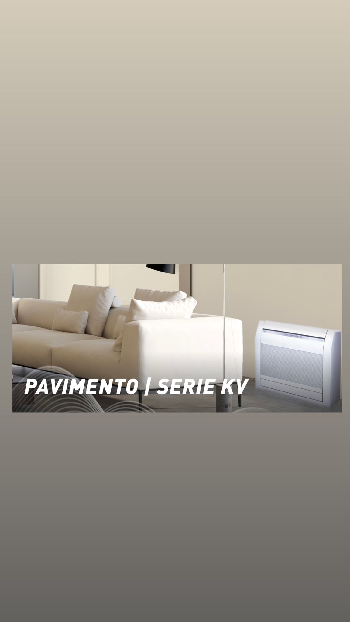 Climatizzatore/ condizionatore Fujitsu – KV
